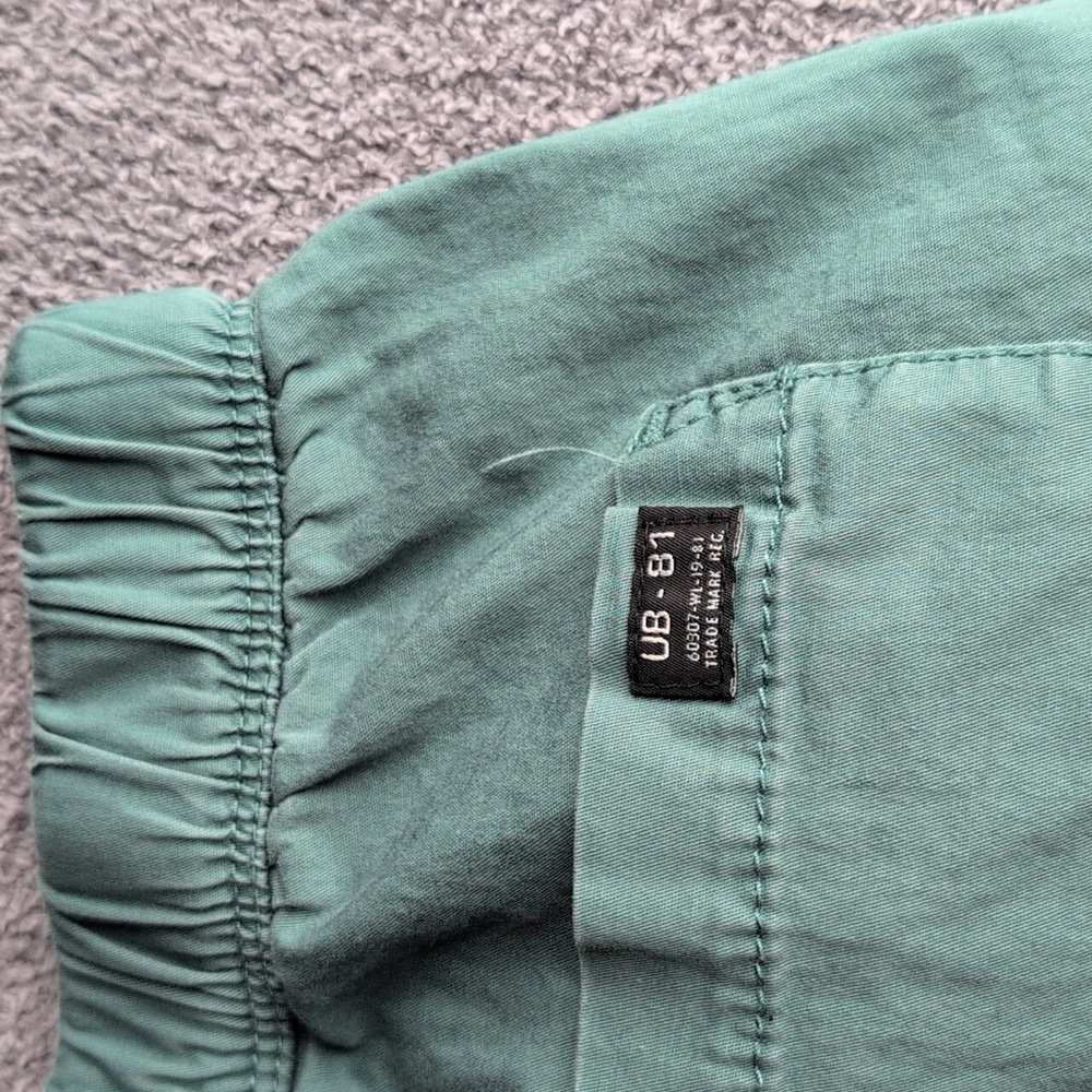 UNIONBAY Teal Cargo Pants Size 0 - Picture 7 of 8